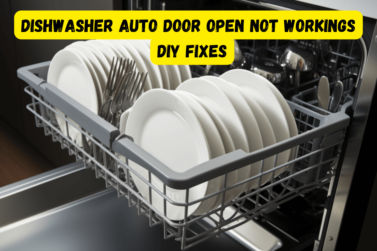 Dishwasher Auto Door Open Not Working DIY Fixes