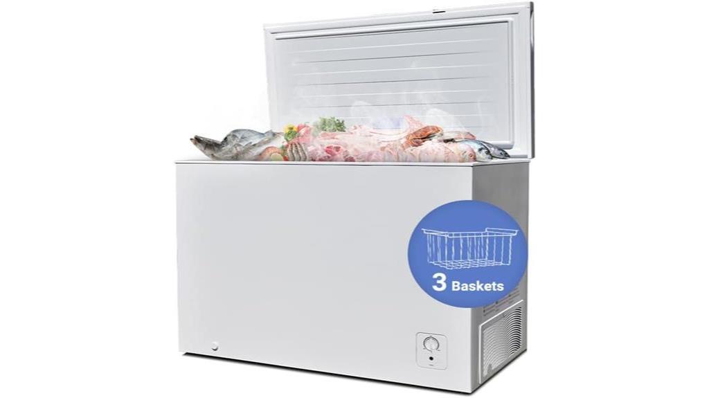 10 5 cu ft chest freezer