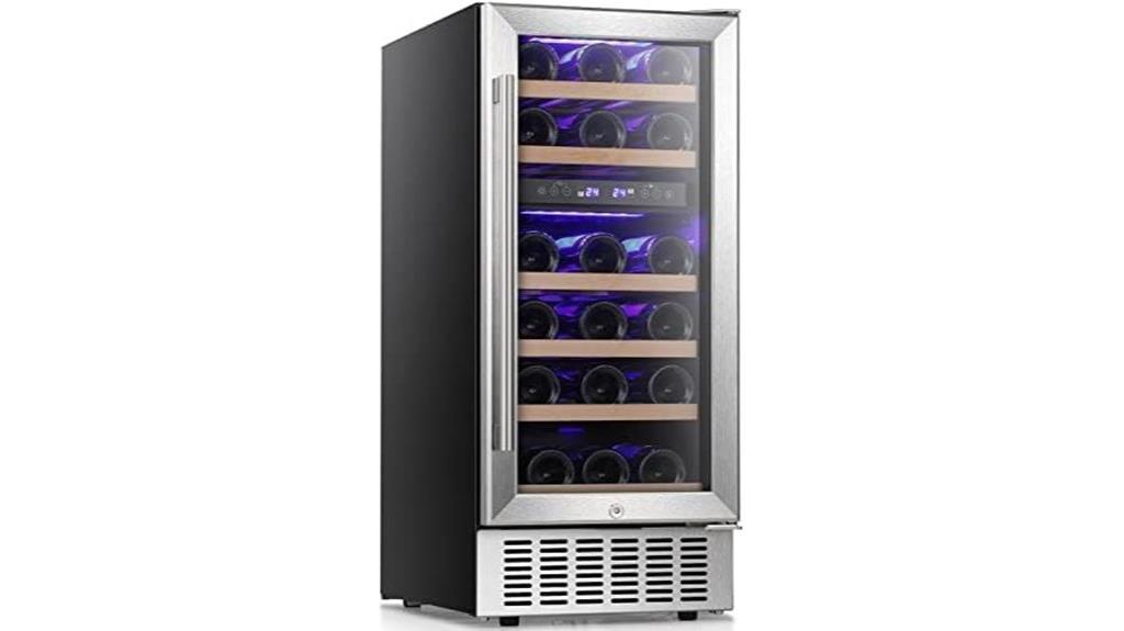 15 bottle wine cooler