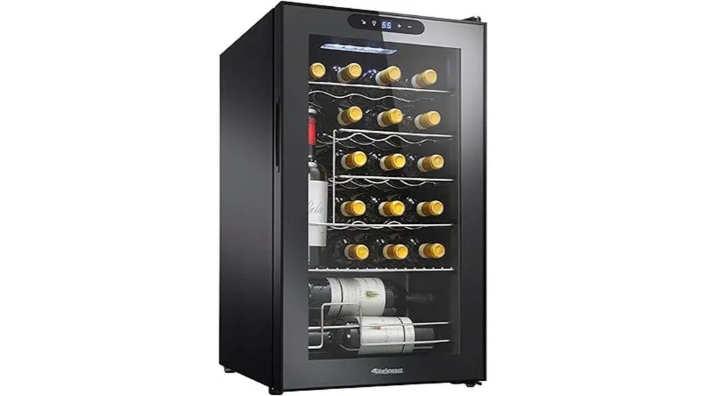 24 bottle wine cooler compressor