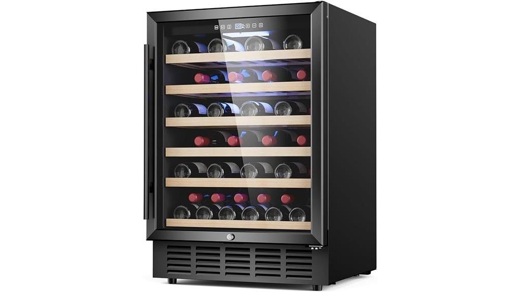 24 inch 51 bottle cooler