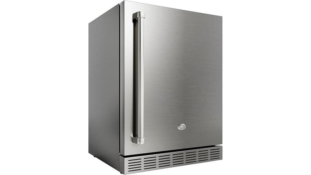 24 inch stainless steel cooler