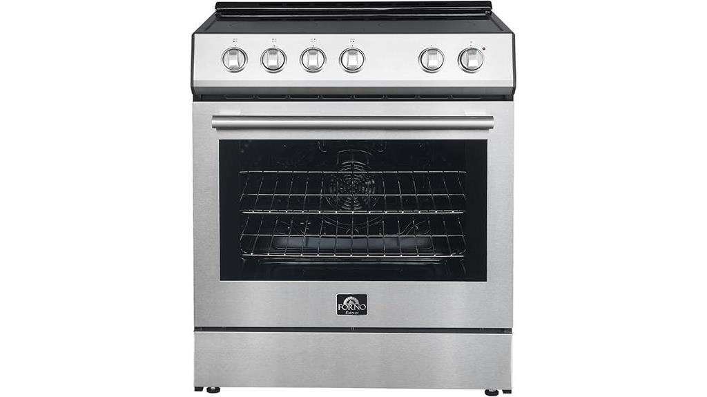 30 inch espresso electric range