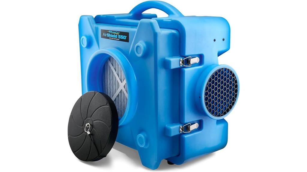 bluedri airborne cleaner machine