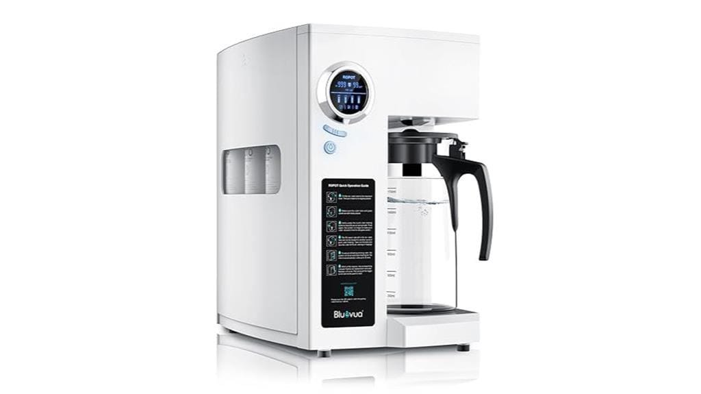 bluevua ro100ropot uv water filter