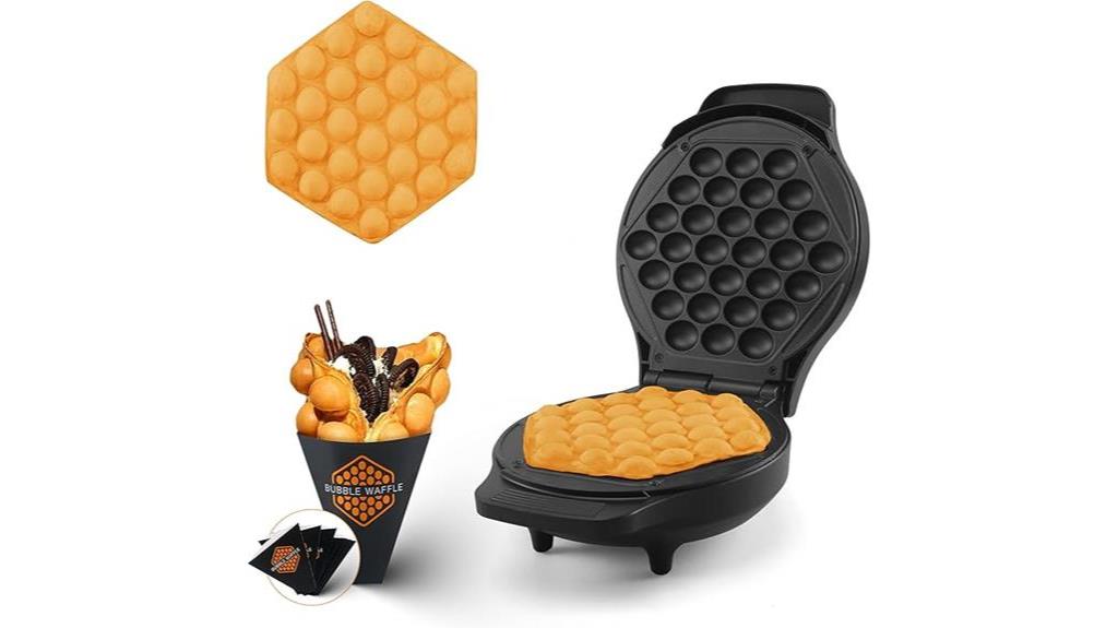 bubble waffle maker bundle