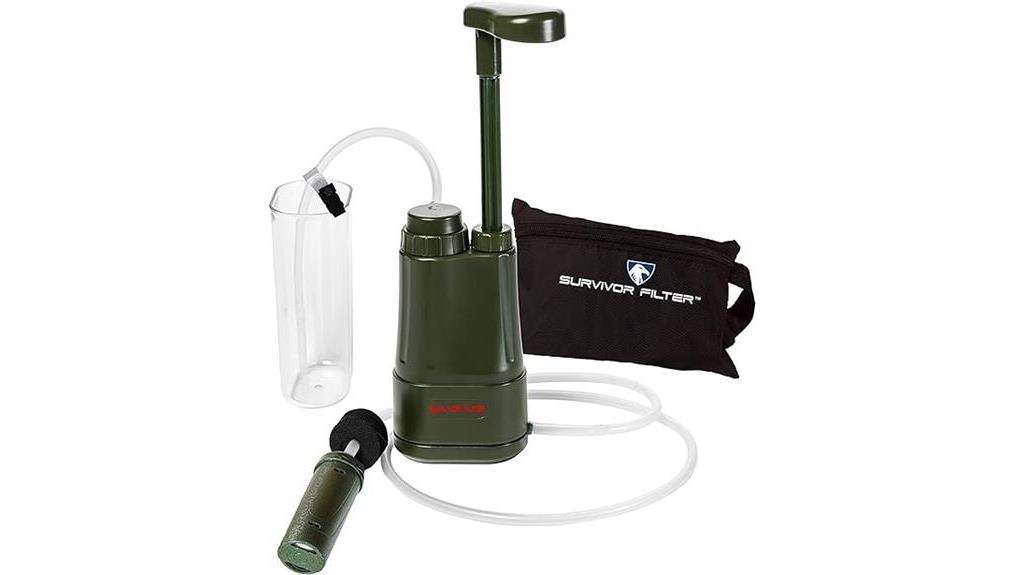 camping water filtration system