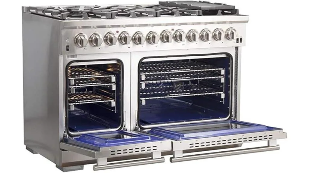 capriasca dual fuel range