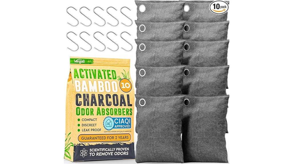 charcoal odor absorber bag