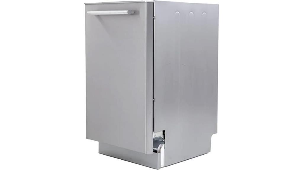 compact 18 inch built in dishwasher