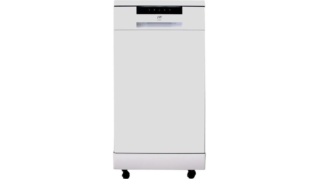 compact portable dishwasher model