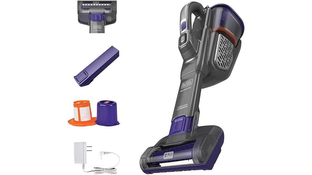 cordless pet handheld vacuum