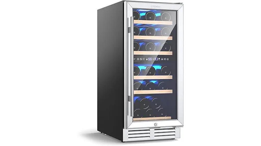 costway 15 inch wine cooler