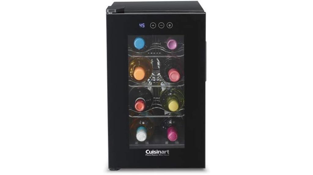 cuisinart 8 bottle wine cellar