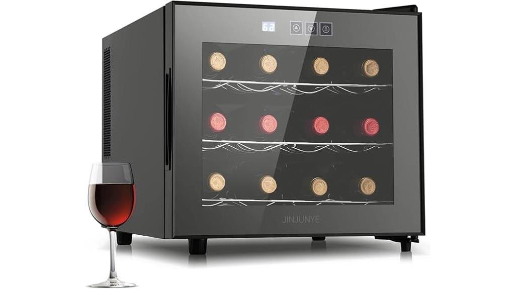 digital wine cooler refrigerator