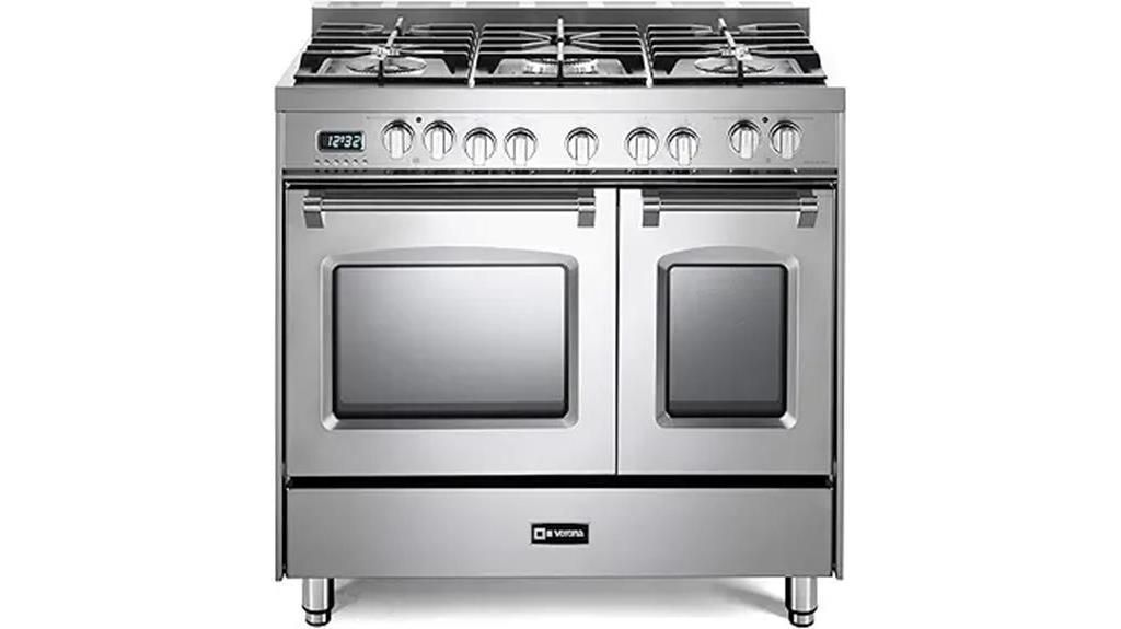 dual fuel double oven