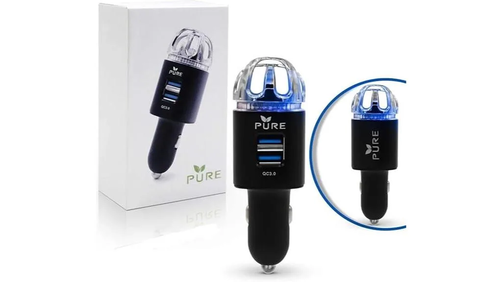 dual usb car purifier