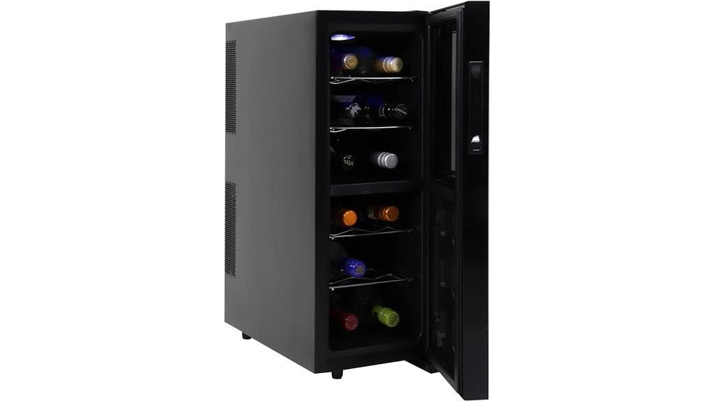 dual zone wine cooler