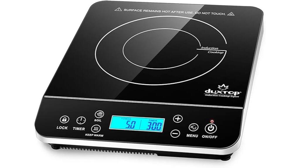 duxtop induction cooktop burner