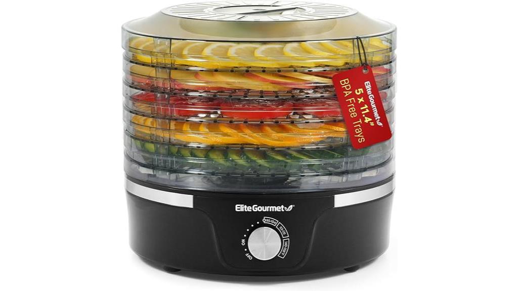 elite gourmet food dehydrator