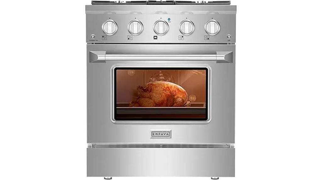 empava 30 inch gas range