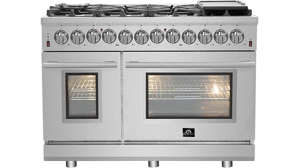 forno massimo dual fuel range