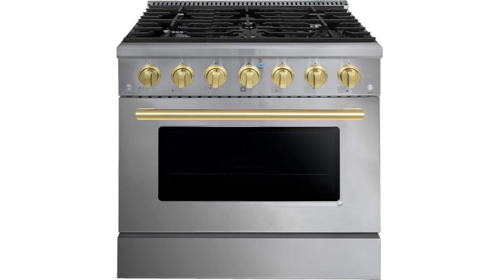 forte 36 gas range