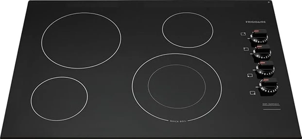 frigidaire 30 inch smoothtop cooktop