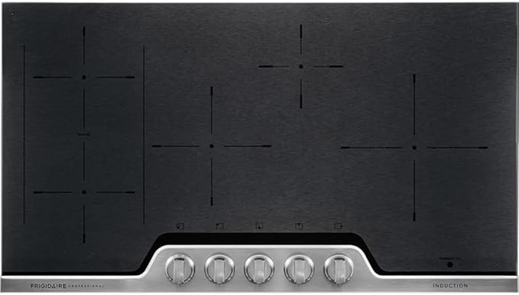 frigidaire 36 induction cooktop