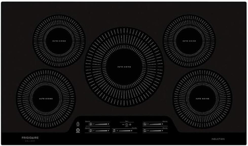 frigidaire 36 induction cooktop