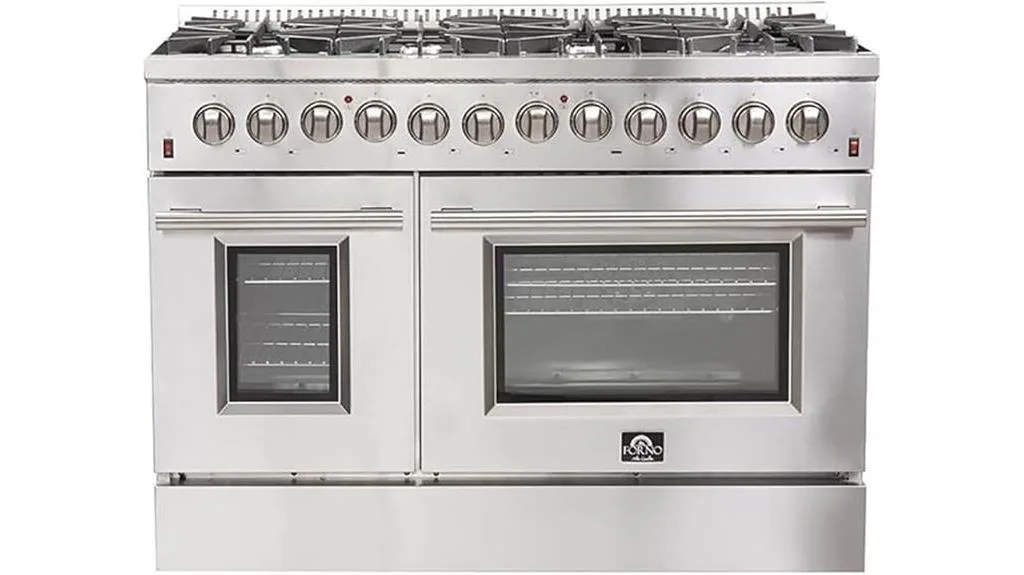 galiano dual fuel range