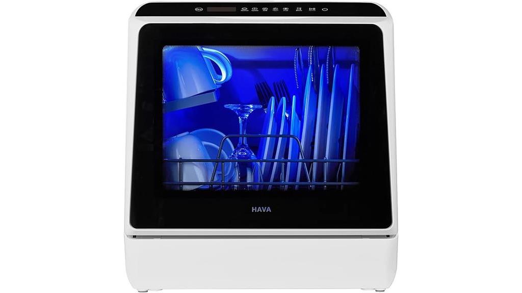 hava countertop dishwasher programs