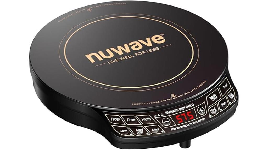 induction cooktop gold model