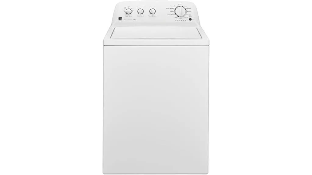kenmore triple action washer