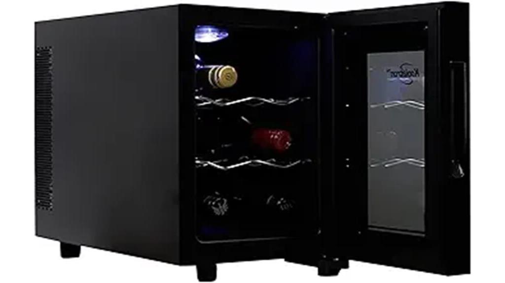 koolatron wine cooler 6 bottle