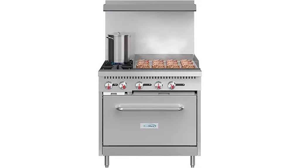 koolmore 36 gas range