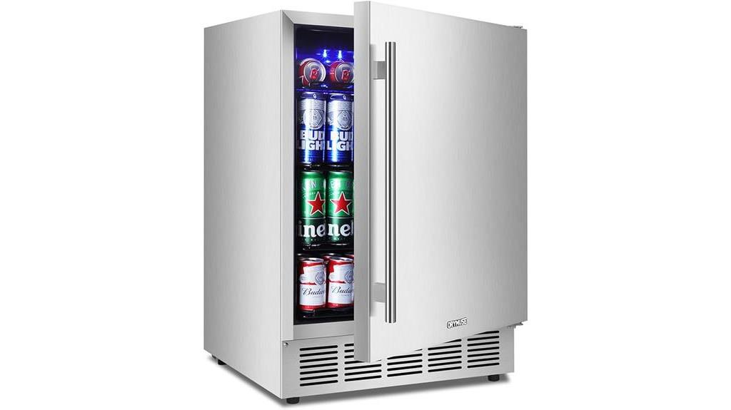 large outdoor beverage cooler