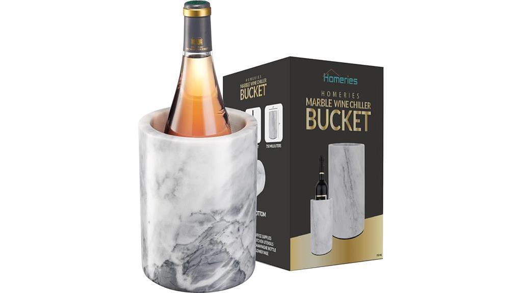 marble wine chiller bucket