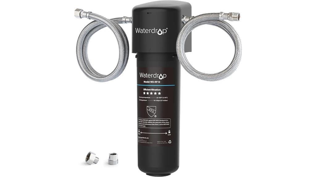 nsf certified under sink filter