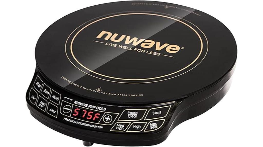 nuwave induction cooktop precision