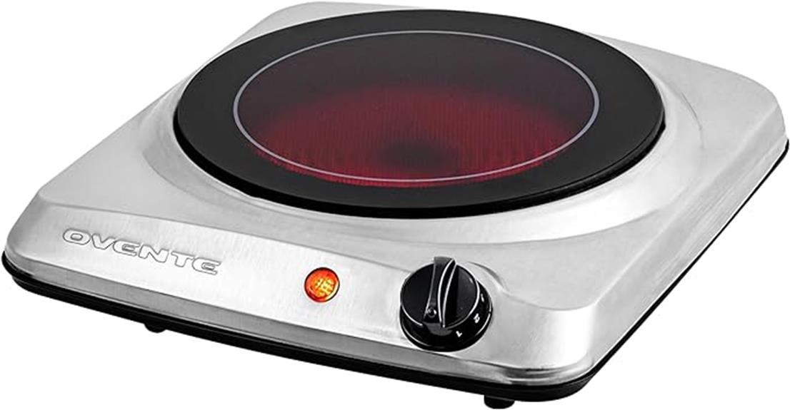 ovente infrared electric hot plate