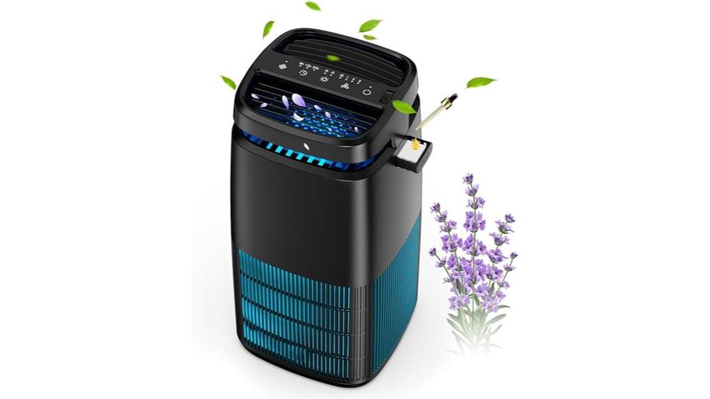 pomoron 4 in 1 air purifier