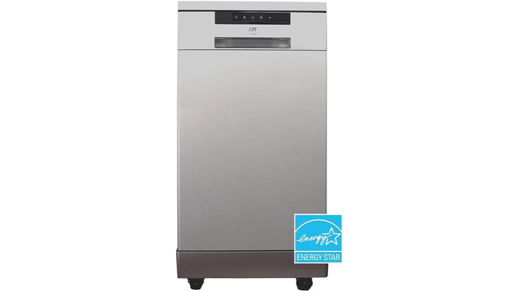 portable stainless steel dishwasher