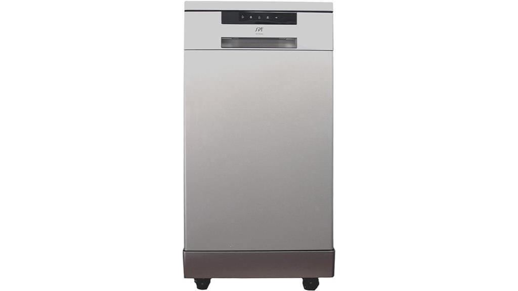 portable stainless steel dishwasher