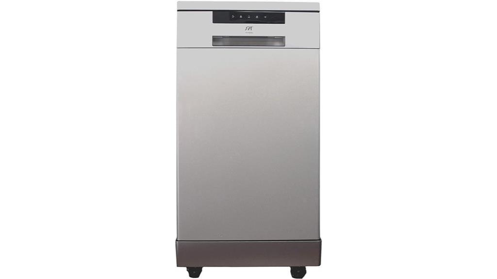 portable stainless steel dishwasher