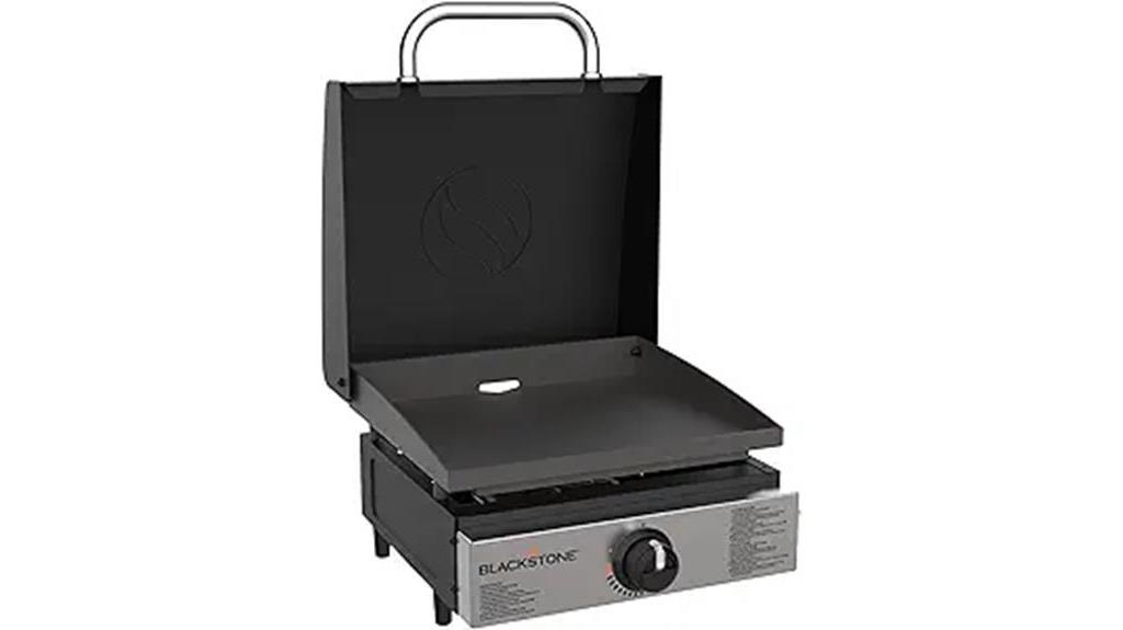 portable stainless steel griddle