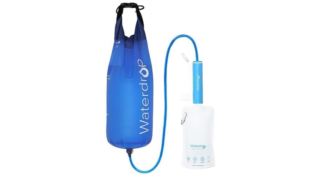 portable water filter straw