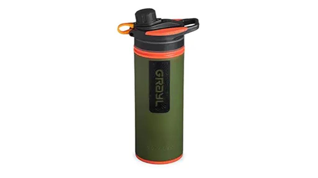 portable water purification bottle