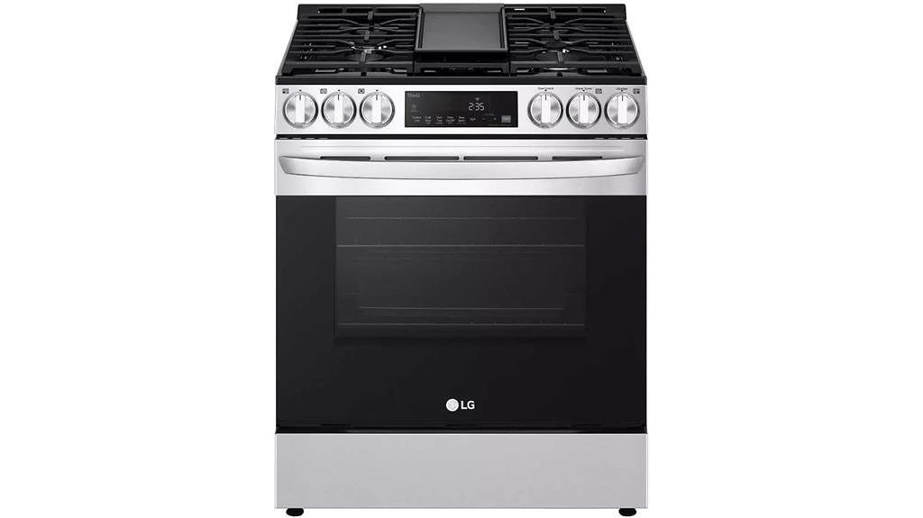 smart wi fi gas range