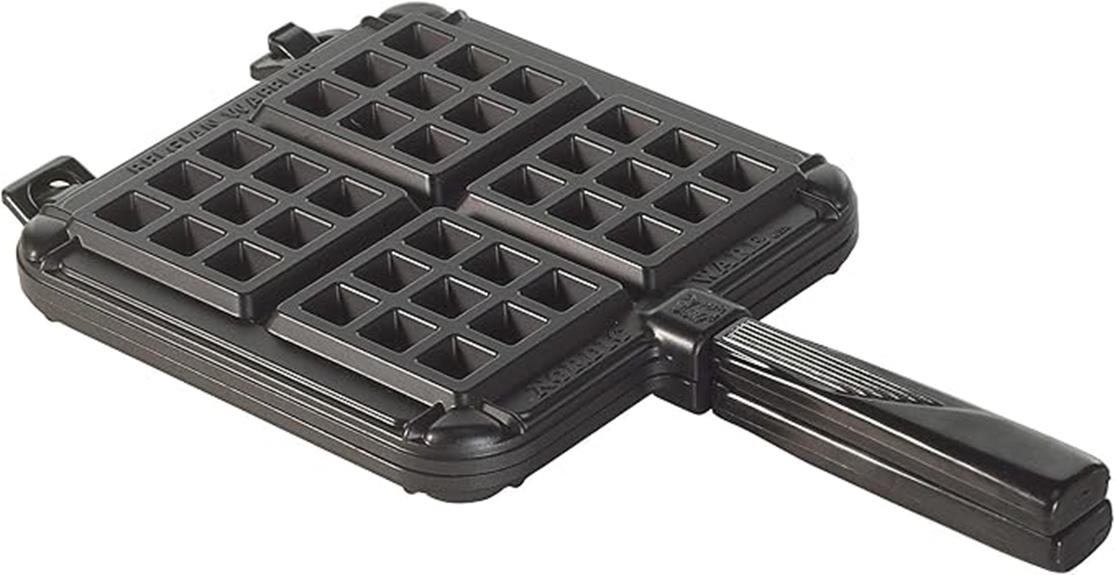 stovetop belgian waffle iron